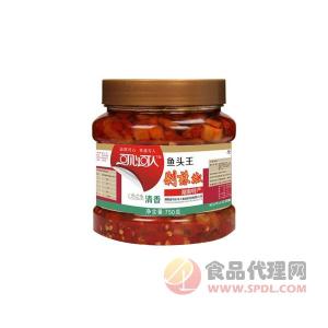 可心可人鱼头王剁辣椒清香型750g