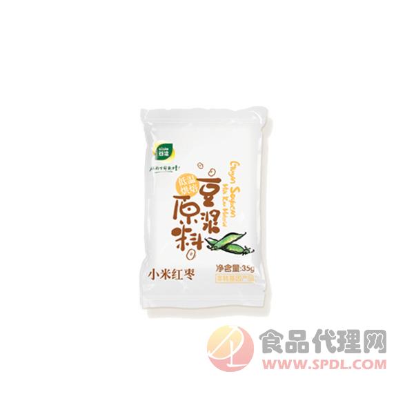 谷淦小米红枣豆浆料包35g