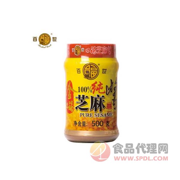 百世口福芝麻酱500g