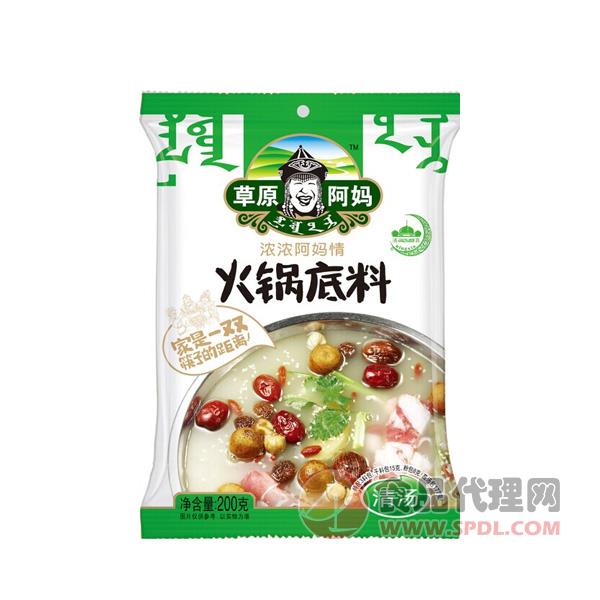 草原阿妈火锅底料清汤200g