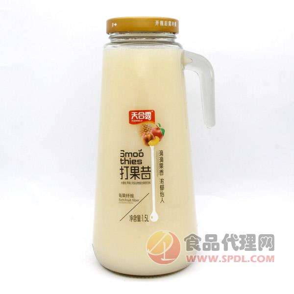 天合露水蜜桃口味打果昔1.5L