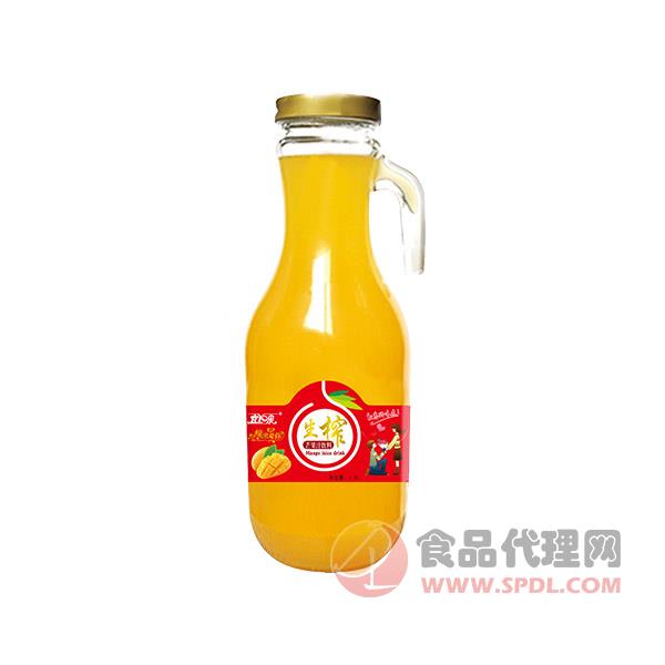 宜泉生榨芒果汁饮料1.5L