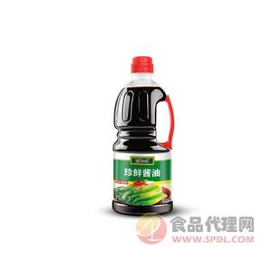 珍选珍鲜酱油800ml