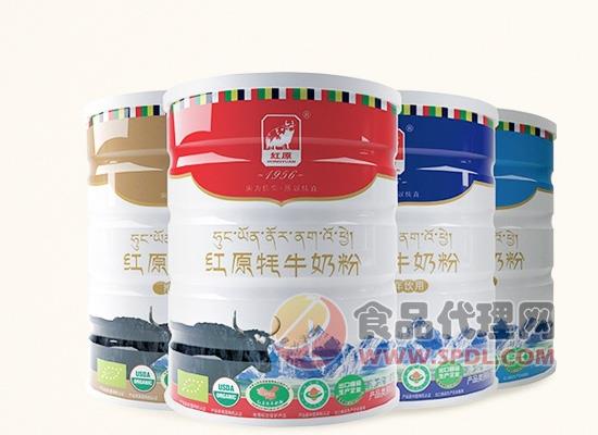 红原牦牛奶粉罐装