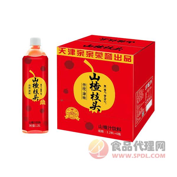 波蜜多山楂枝头红枣汁饮料1.28Lx6瓶