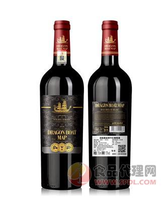 龙船图干红葡萄酒13度750ml