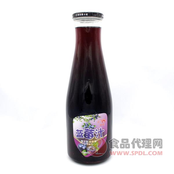 乡村伙伴蓝莓汁1.5L