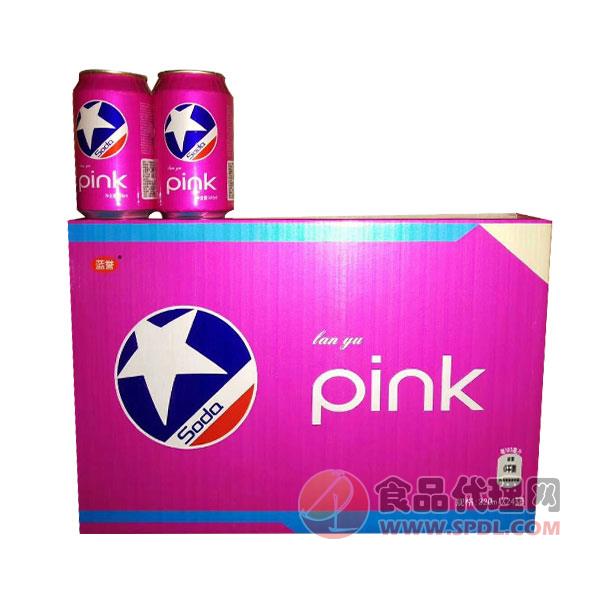 美国粉色可乐320mlx24罐