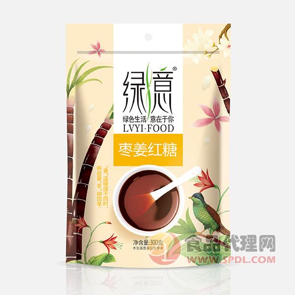 绿意枣姜红糖300g