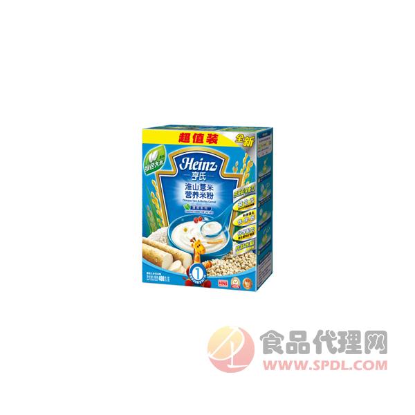 亨氏淮山薏米营养米粉盒装