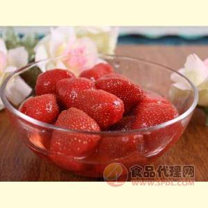 兴志草莓罐头罐装