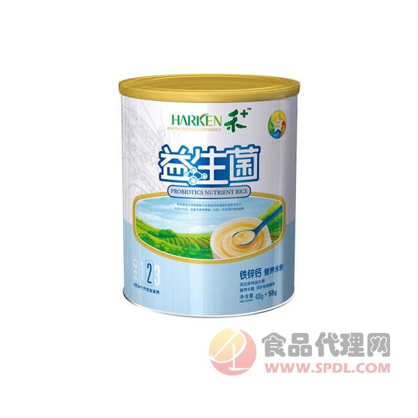 禾+益生菌钙铁锌营养米粉458g