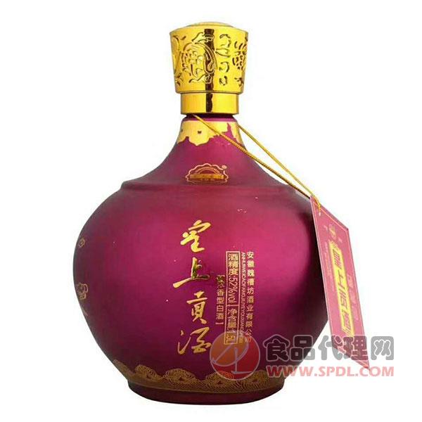 皇上贡酒浓香型白酒52度1.5L