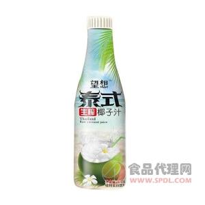 望想泰式生榨椰子汁植物蛋白饮料1.25L