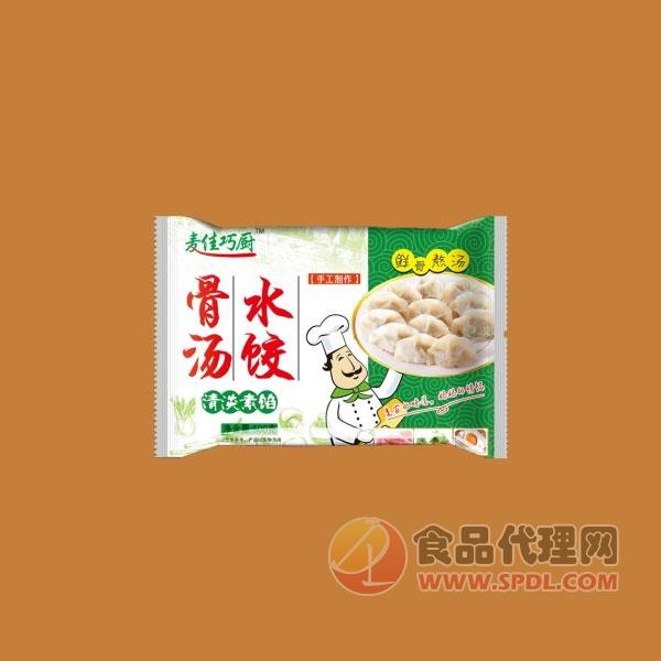 麦佳巧厨清淡素馅水饺500g