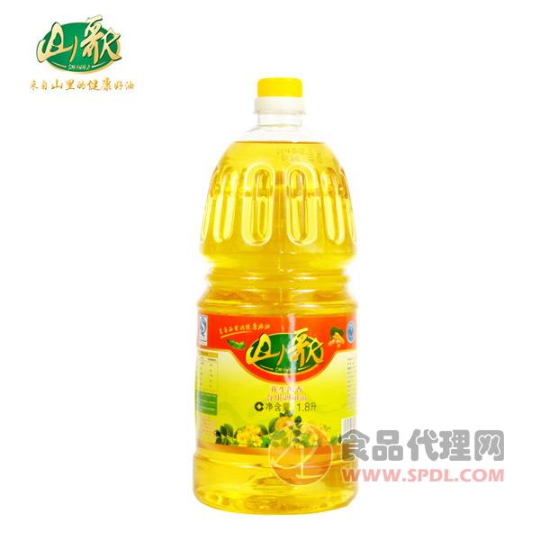 山歌花生浓香食用调和油1.8L