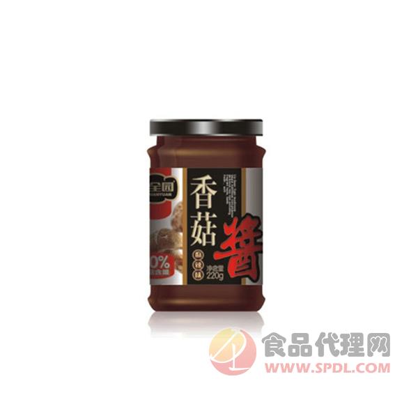 六全园香菇酱麻辣味220g