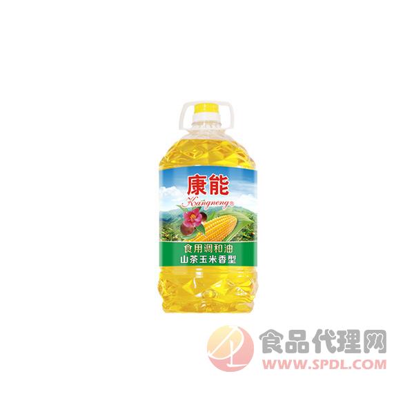 康能山茶玉米香型食用调和油5L