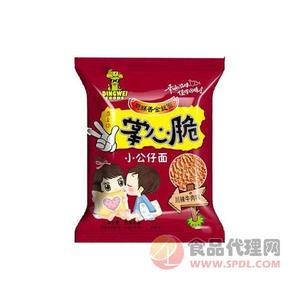 忠伟食品掌心脆小公仔面川辣牛肉味袋装