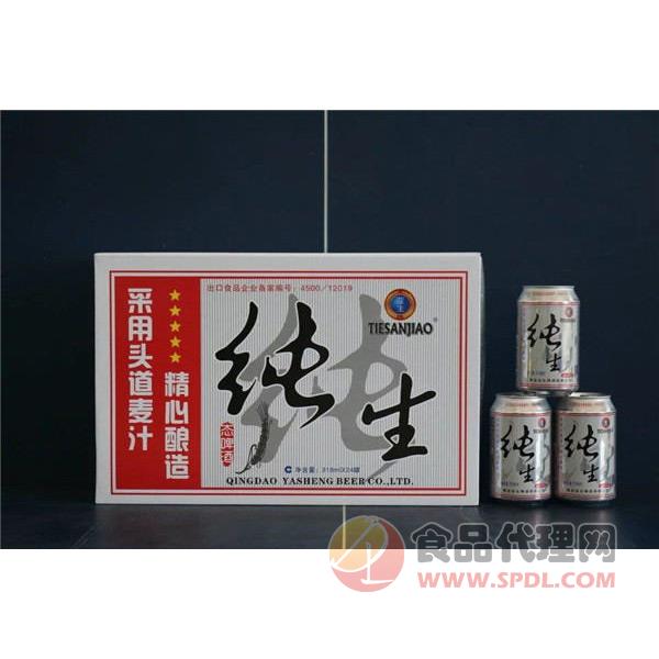 亚生纯生态啤酒318ml
