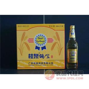 桂泉纯生风味啤酒488ml