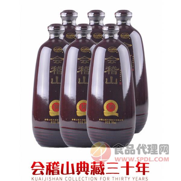 会稽山三十年典藏花雕酒500ml