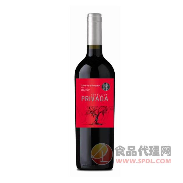普利维达精选赤霞珠葡萄酒750ml