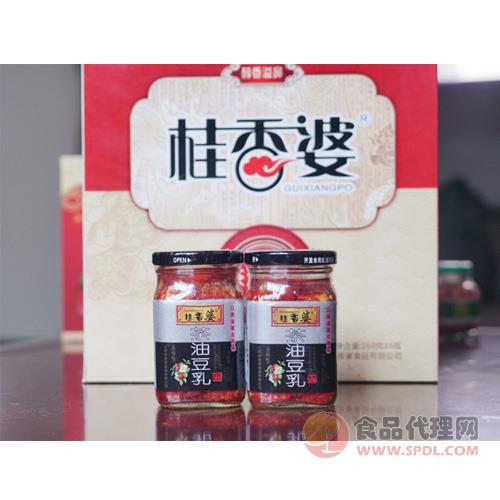 桂香婆茶油豆乳盒装