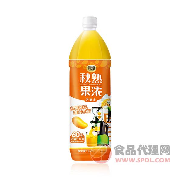 果时刻芒果汁1.25ml