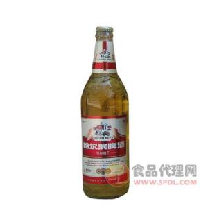 坤永祥哈尔滨啤酒黄瓶