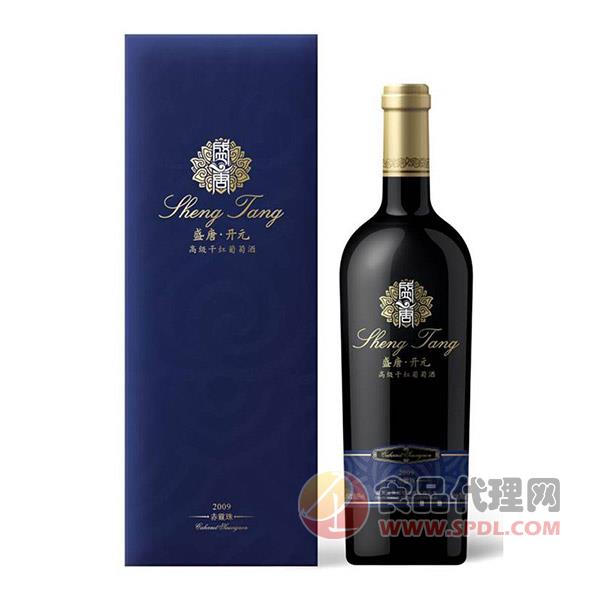 盛唐开元干红葡萄酒13.5度750ml