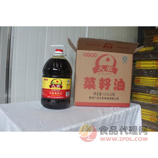 久农压榨菜籽油12.5L
