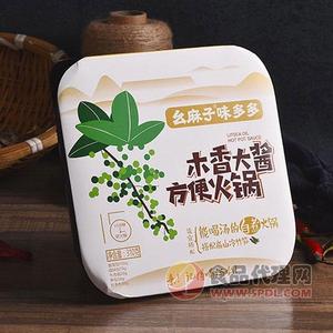 幺麻子味多多木香红汤方便火锅310g