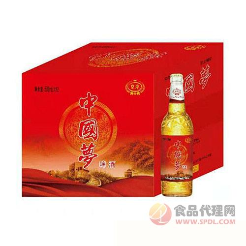 京淳啤酒中国梦500mlX12