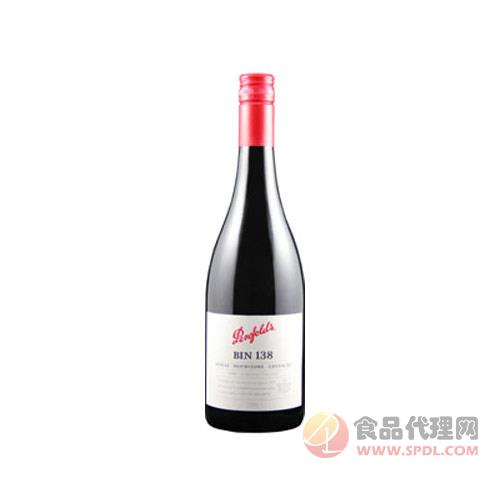 奔富bin138干红葡萄酒瓶装