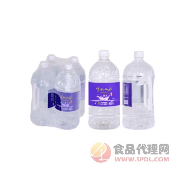 紫竹山水饮用天然矿泉水4.5L