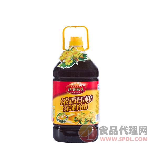 福满佳浓香压榨菜籽油5l