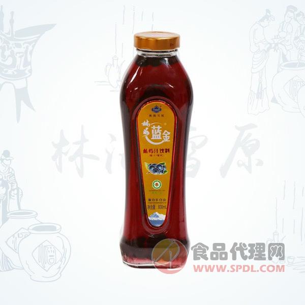 林海雪原蓝莓汁饮料800ml