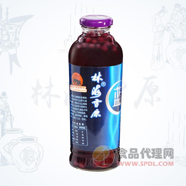 林海雪原蓝莓汁饮料瓶装