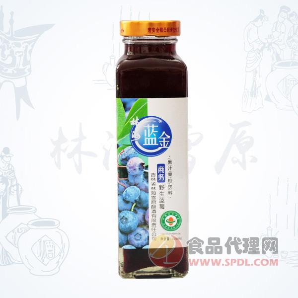 林海雪原商务野生蓝莓汁饮料420ml