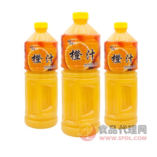 臻富橙汁饮品2L