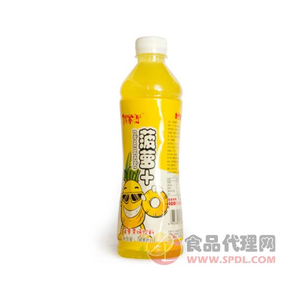 侗家郎菠萝+菠萝果味饮料500ml