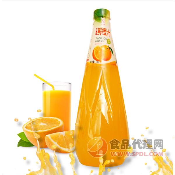 侗家郎鲜橙汁饮料1.8L