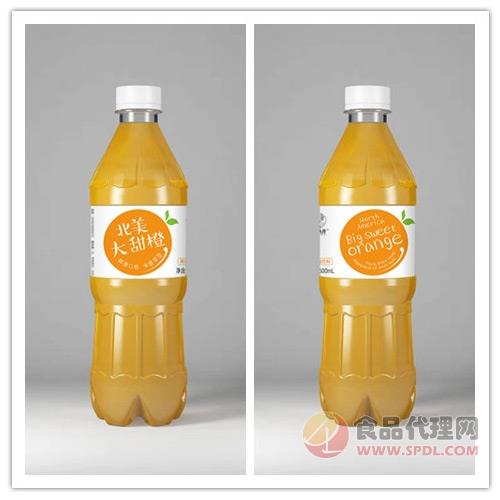 DM北美大甜橙汽水饮品瓶装