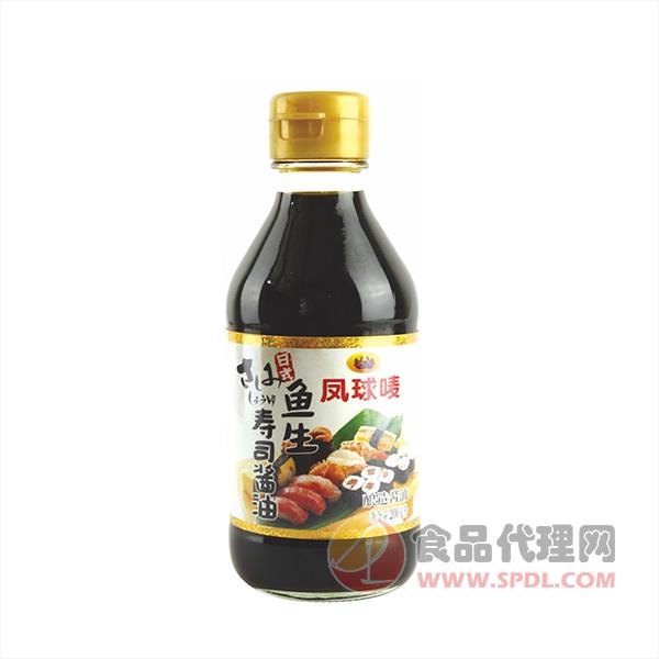 凤球唛鱼生寿司酱油瓶装