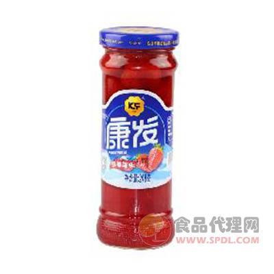 康发草莓罐头248克