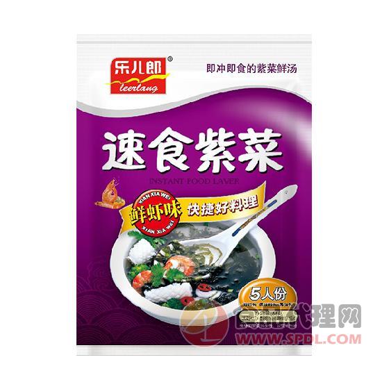 乐儿朗速食紫菜鲜虾味66g