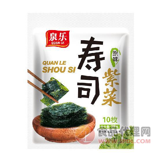 泉乐寿司紫菜28g