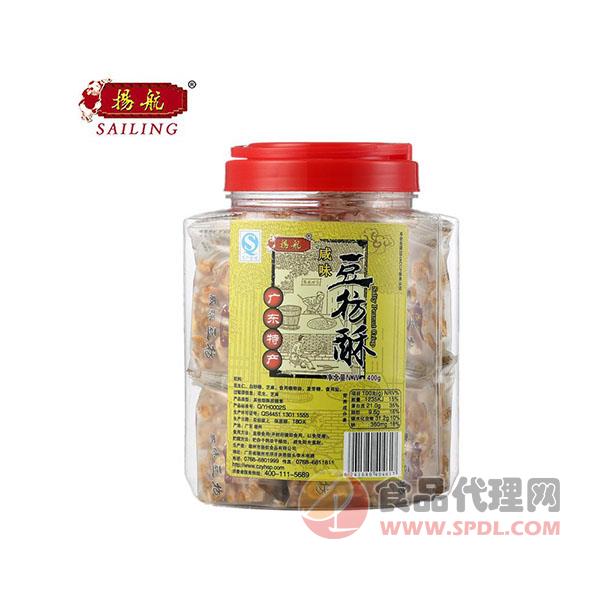 扬航咸味豆枋糖果400g