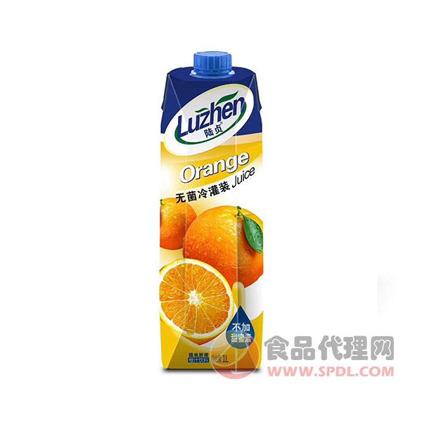 陆贞橙汁饮料1L